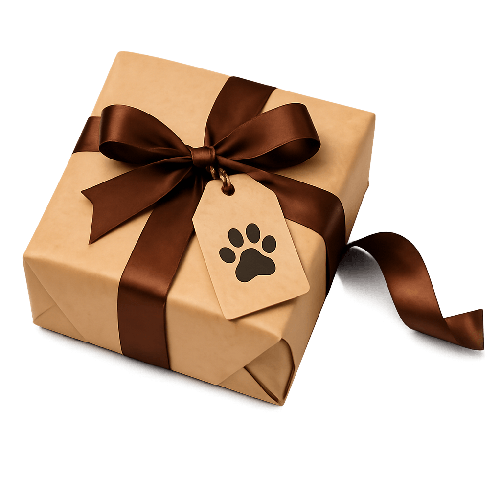 Emballage cadeau pour porte-clé labrador personnalisé