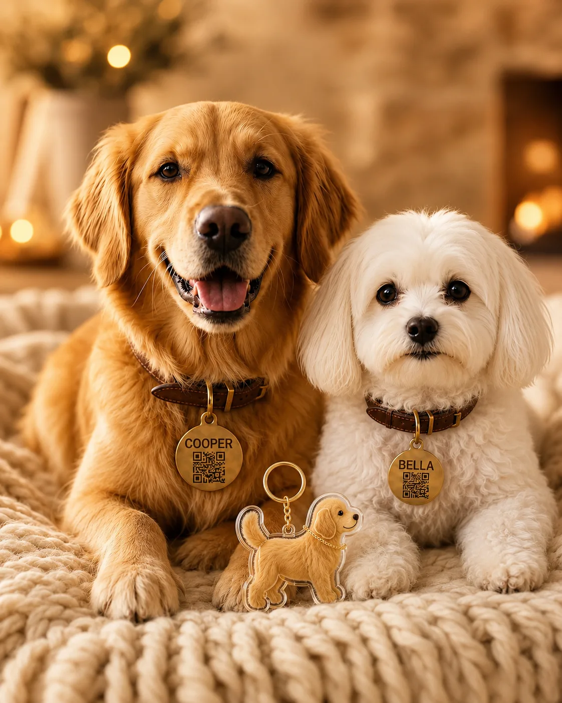 Souvenir émotionnel — poils de chien et création artisanale