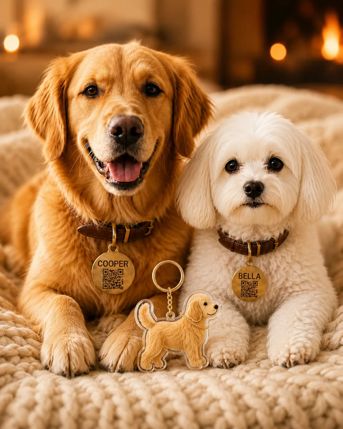 Souvenir émotionnel — poils de chien et création artisanale