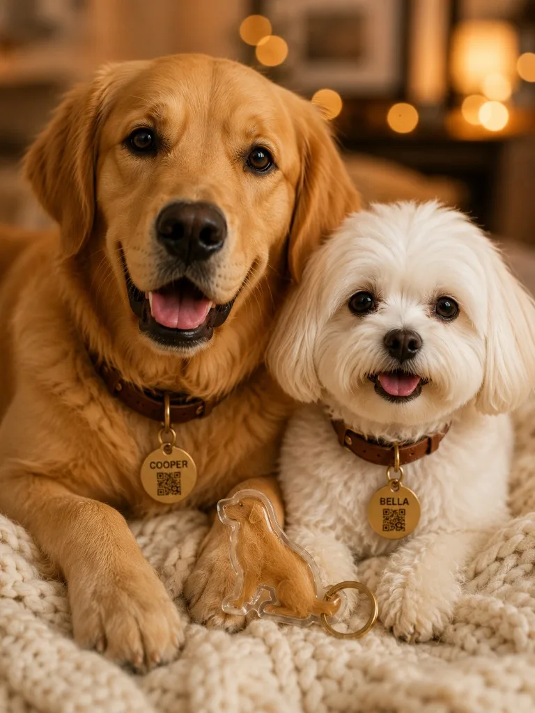 Souvenir émotionnel — poils de chien et création artisanale