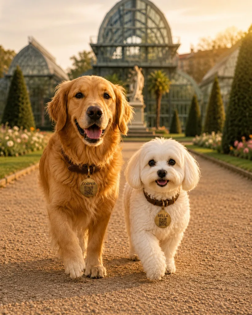Magasin chien Lyon — créations personnalisées Bout de Poils au Parc de la Tête d'Or