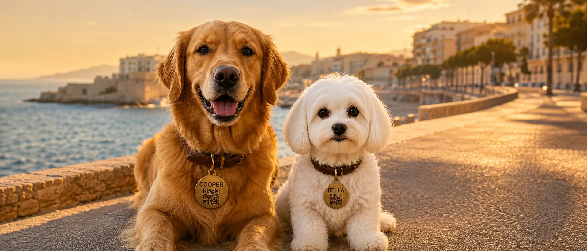 Magasin chien Marseille — créations personnalisées Bout de Poils sous le soleil méditerranéen