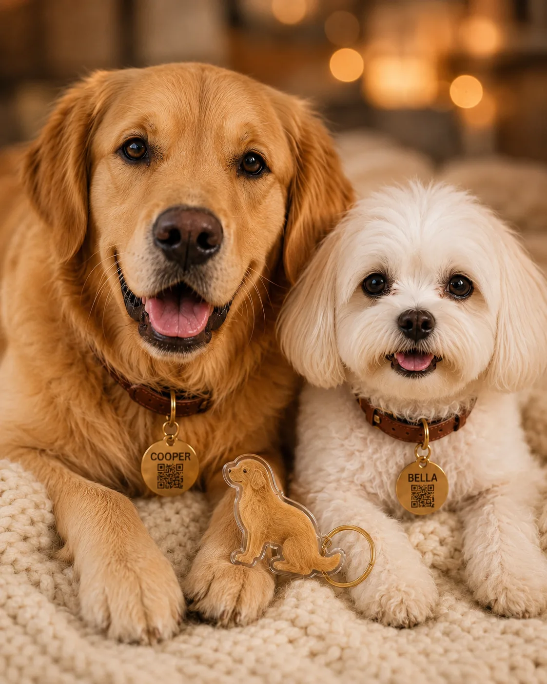 Souvenir émotionnel — poils de chien et création artisanale
